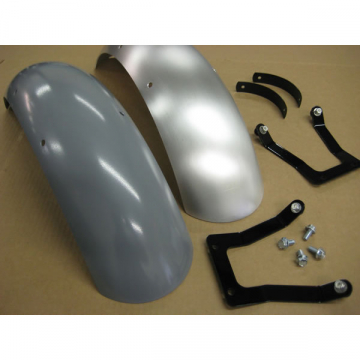 view Blue Collar Bobber Front Fender Kit for Honda Shadow Aero 750