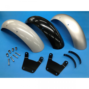 view Blue Collar Bobber Front Fender Kit for Harley-Davidson Softails '98-'07