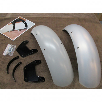 view Blue Collar Bobber Front Fender Kit for Honda Shadow 750 Spirit Chain