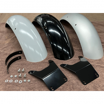 view Blue Collar Bobber Front Fender Kit for Kawasaki Vulcan 1600