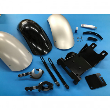 view Blue Collar Bobber Rear Fender Kit for Harley-Davidson Softails '98-'07