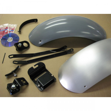 view Blue Collar Bobber Rear Fender Kit for Yamaha V-Star 1100