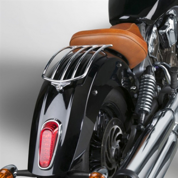 view Aeromach CI-4014C Tubular Solo Rack, Chrome Indian Scout (2015-)