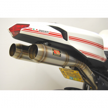 view Competition Werkes WD1098 GP Slip-on Dual Exhaust Ducati 1098/1198 '07-'11 & 848 '08-'13