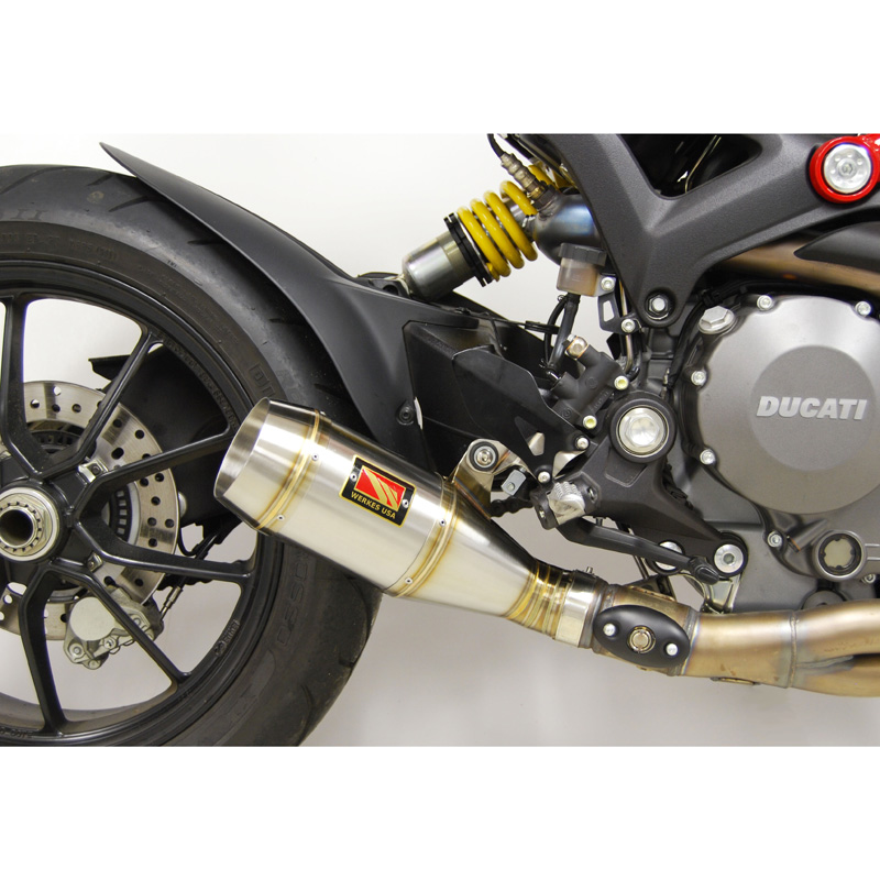 Competition Werkes WDMON3 GP Slip-on Exhaust Ducati Monster 1100 EVO  (2011-2014)