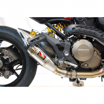 view Competition Werkes WDMON4 GP Slip-on Exhaust Ducati Monster 1200 (2014-2016)