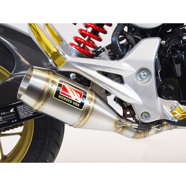 Competition Werkes WH125 GP Full System Exhaust for Honda MSX125 Grom  (2013-2016) | Accessories International