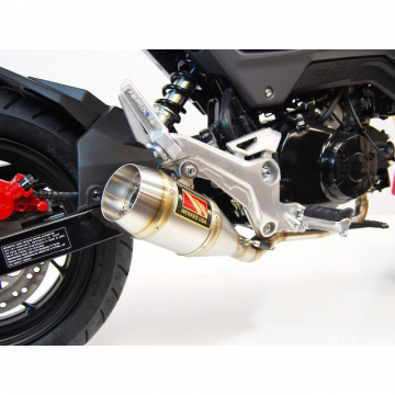 view Competition Werkes WH126 GP Full System Exhaust for Honda MSX125 Grom (2017-)