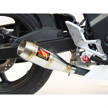 view Competition Werkes WH300 GP Slip-on Exhaust Honda CBR300R (2015-2016)