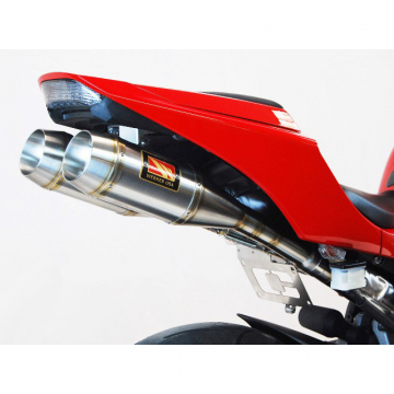 view Competition Werkes WH608 GP Dual Slip-on Exhaust for Honda CBR600RR (2013-)