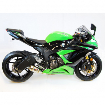 view Competition Werkes WK609 GP Slip-on Exhaust Kawasaki ZX-6R (2013-2016)