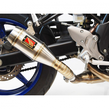 view Competition Werkes WS651 GP Slip-on Exhaust Suzuki SV650 (2016-)