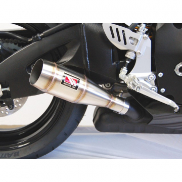 view Competition Werkes WS757B GP Slip-on Exhaust, with Baffle Suzuki GSX-R600 / 750 (2008-2010)