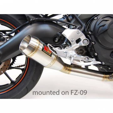 view Competition Werkes WY900 GP Slip-On Exhaust for Yamaha FJ-09 / FZ-09 & XSR900