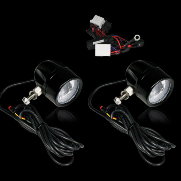 view Custom Dynamics PB-FOG-HD Probeam LED Halo Fog Lamps for Harley models (1997-2017)