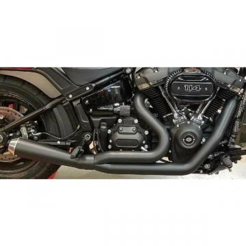 view D&D 641Z-32M 2:1 Abuelo Cat Exhaust for Harley Wide Tire Softail M8 (2018-)