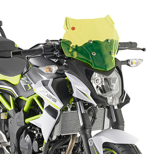 Givi 4125GR Specific Windshield for Kawasaki Z125 (2019-) | Accessories ...