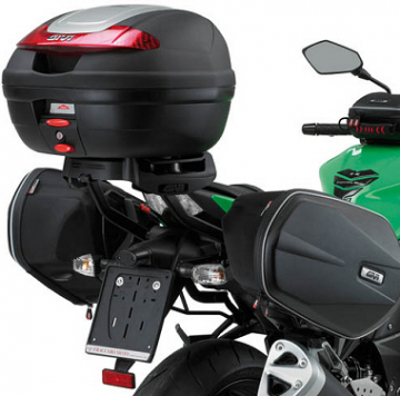 view Givi TE4107 Easylock Saddlebag Supports Kawasaki Ninja 250R (2008-2013)