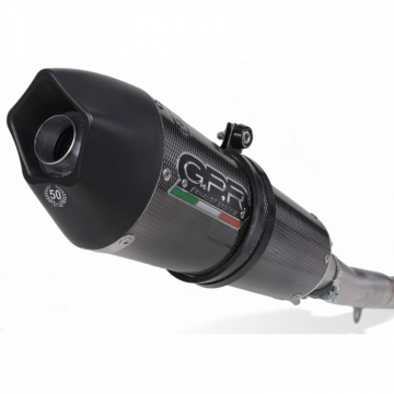 view GPR T.79.GPAN.PO GPE Anniversary Slip-on Exhaust for Triumph Tiger 800 models (2011-)
