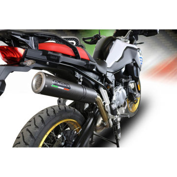 view GPR E4.BMW.94.M3.CA M3 Carbon Slip-on Exhaust for BMW F850GS (2018-)