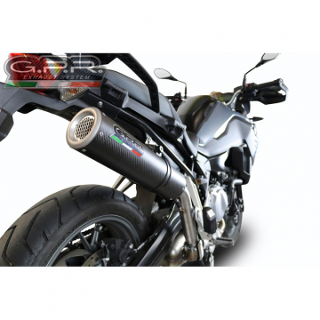 view GPR E4.BMW.95.M3.CA M3 Carbon Slip-on Exhaust for BMW F750GS (2018-2020)