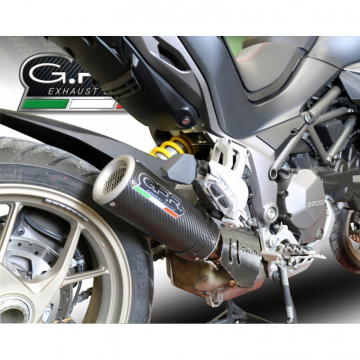 view GPR E4.D.130.M3.CA M3 Carbon Slip-on Exhaust Ducati Multistrada 1260 (2018-)