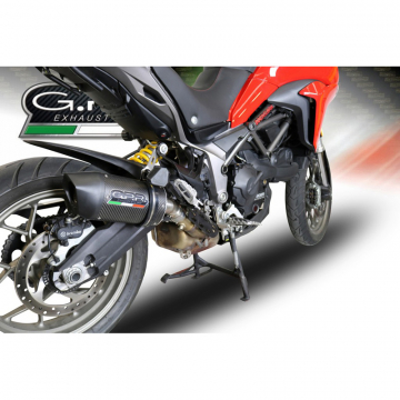 view GPR E4.D.131.FCE4 Furore Evo4 Carbon Slip-on Exhaust for Ducati Multistrada 950 (2017-)