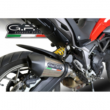 view GPR E4.D.131.GPAN.TO GP Evo4 Titanium Slip-on Exhaust for Ducati Multistrada 950 (2017-)