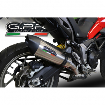 view GPR E4.D.132.GPAN.TO GP Evo4 Titanium Slip-on Exhaust for Ducati Multistrada 950 (2017-)