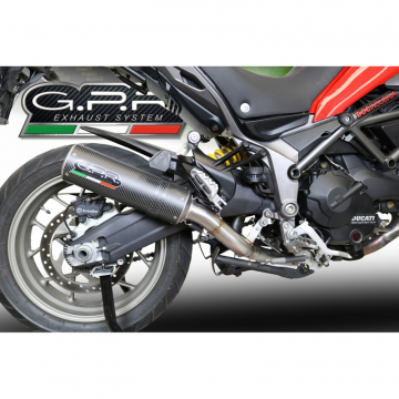 view GPR E4.D.132.M3.CA M3 Carbon Slip-on Exhaust for Ducati Multistrada 950 (2017-)