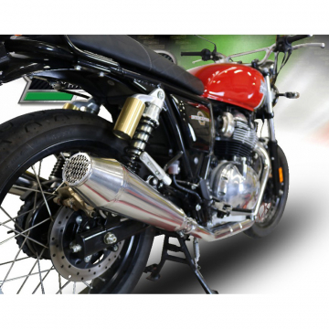 view GPR E4.ROY.6.ULTRA Ultracone Slip-on Exhausts for Royal Enfield Interceptor 650 (2019-)