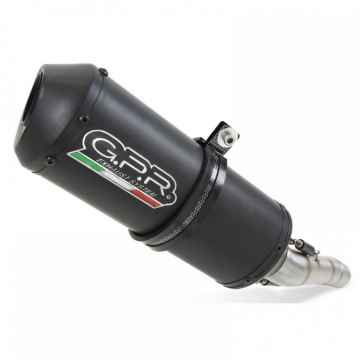 view GPR BMW.60.GHI Ghisa Slip-on Exhaust with Catalyst BMW G650GS Sertao (2010-2016)
