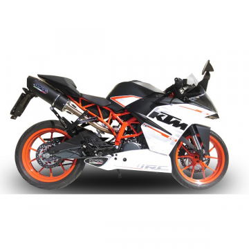 view GPR KTM.74.FUNE Furore Nero Slip-On Exhaust for KTM RC 390 '15-'16