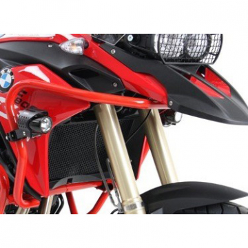 view Hepco & Becker 502.938 00 04 Tank Guard, Red for BMW F650GS, F700GS, F800GS '08-'16
