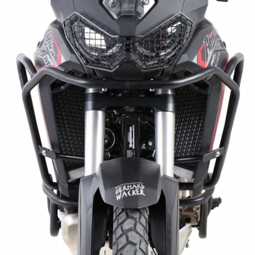 view Hepco & Becker 502.9521 00 01 Tank Guard, Black for Honda Africa Twin CRF1100L (2019-)