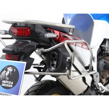 view Hepco & Becker 651.9510 00 22 Cutout Side Carrier for Honda Africa Twin '18-'19