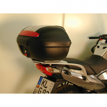 view Hepco & Becker Rear Luggage Rack with Journey Topcase 50L Black - R1200RT & R1300RT