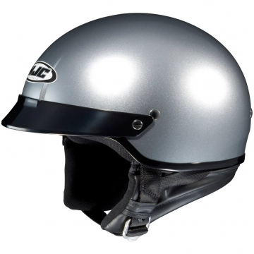 view HJC CS-2N Helmet Metallic Silver