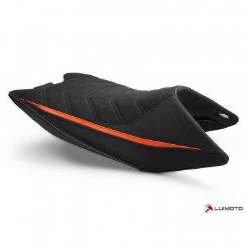 view Luimoto 11161101 R Rider Seat Cover for KTM 690 Duke (2016-)