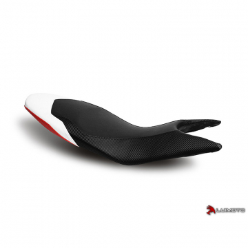 view Luimoto 1243101 Baseline Rider Seat Cover for Ducati Hypermotard (2013-)