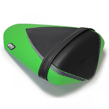 Luimoto 3062201 Team Kawasaki Seat Covers for Kawasaki ZX-6R (2009-2012)