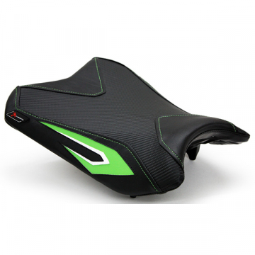 Luimoto 3231101 Team Kawasaki Seat Covers for Kawasaki 300R (2013-2014)