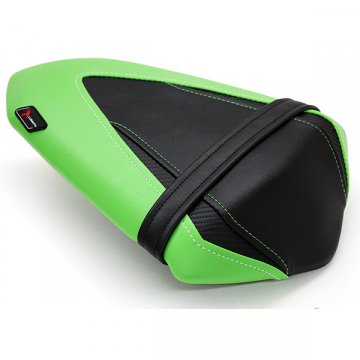 Luimoto 3231201 Team Kawasaki Seat Covers for Kawasaki 300R (2013-2014)