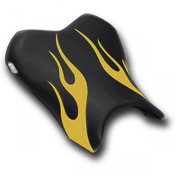 view Luimoto 5032104 Flame Edition Seat Covers for Yamaha YZF-R6 (2006-2007)
