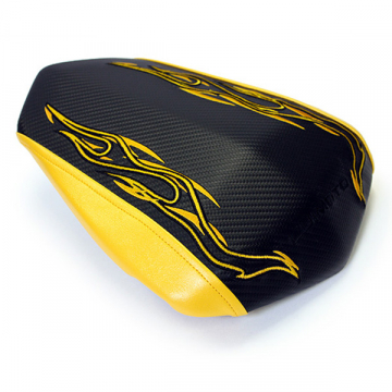 view Luimoto 5083201 Flame Edition Seat Covers for Yamaha R1 (2009-2013)