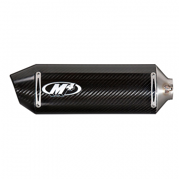 view M4 HO3314 Standard Slip-On Exhaust with Carbon Muffler for Honda CBR 300R/F 15-17