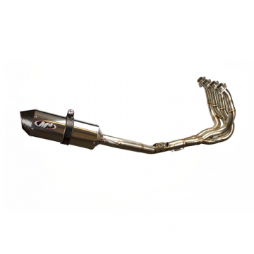 view M4 SU6972 Standard/Race Full Exhaust, Polished for Suzuki GSXR 600/750 08-10