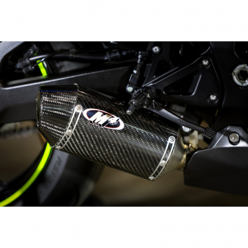 view M4 SU9164 Street Slayer Full Exhaust, Carbon Muffler for Suzuki GSX-R1000 (2017-)