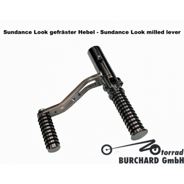 view Motorrad Burchard MB01-4031G Forward Controls, Chrome/Sundance/Milled Suzuki Intruder 1400