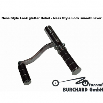 view Motorrad Burchard MB01-4031N Forward Controls, Chrome/Ness/Smooth Suzuki Intruder 1400